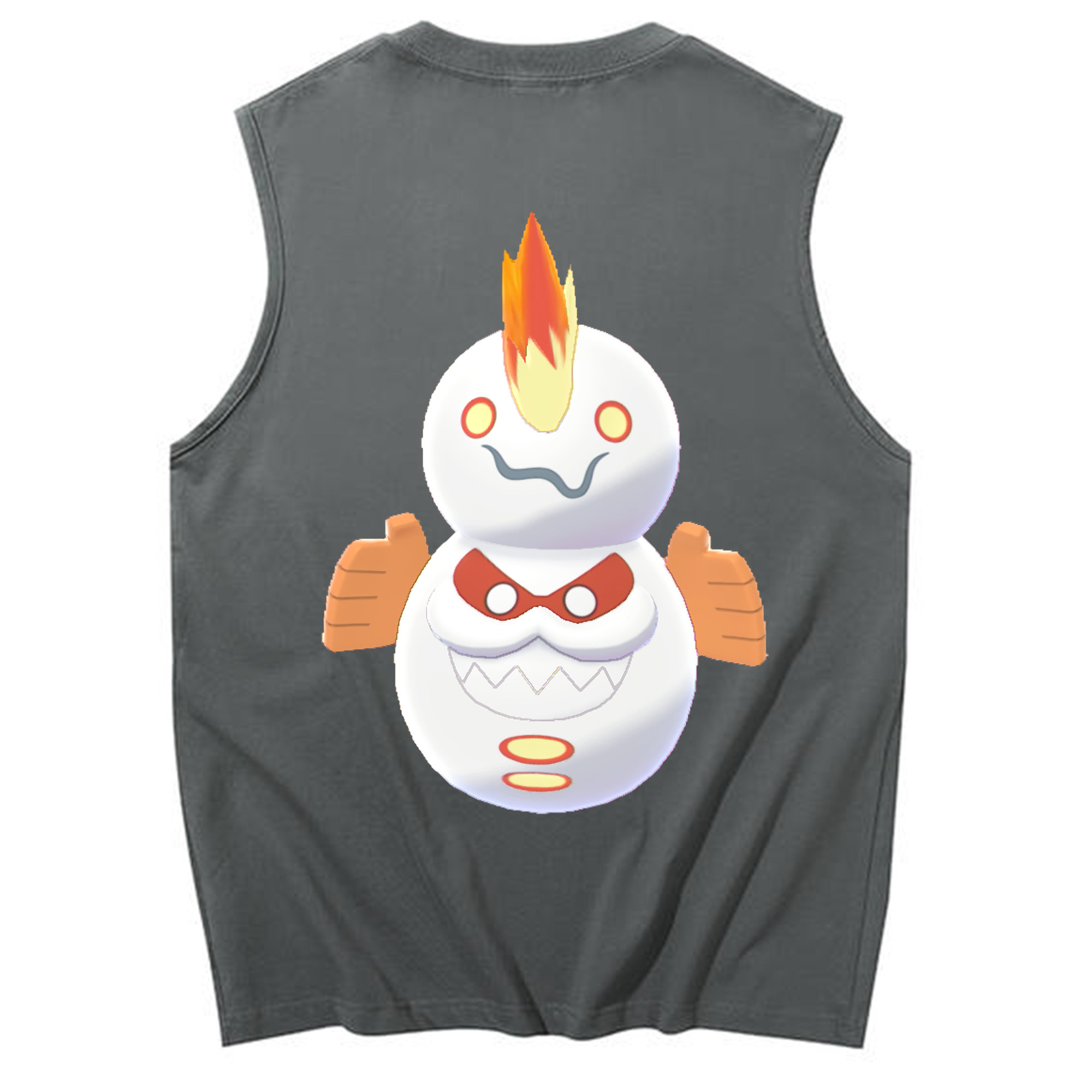 （画像用） ポケットモンスター Pokémon コットン100％タンクトップ（背面プリント）